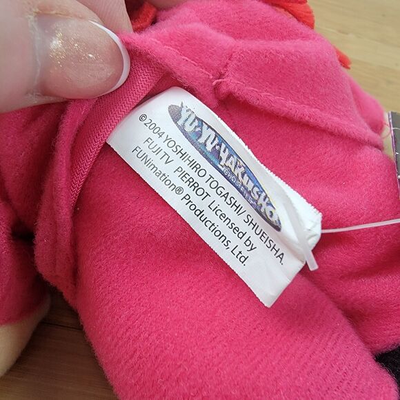 Vintage Yu Yu Hakusho Plush Ghost Files 9” Youko Kurama Plush 2004 with Tag - Picture 4 of 7